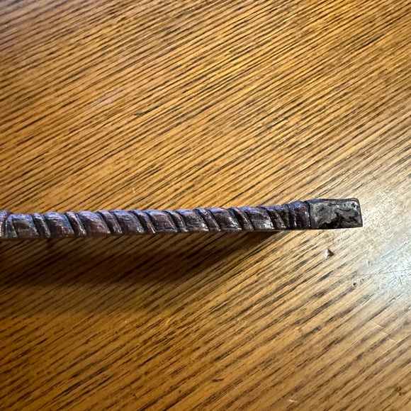 Vintage St Therese Of Lisieux Plaque, Syrocco Wood, Wall Decor - Picture 6 of 7